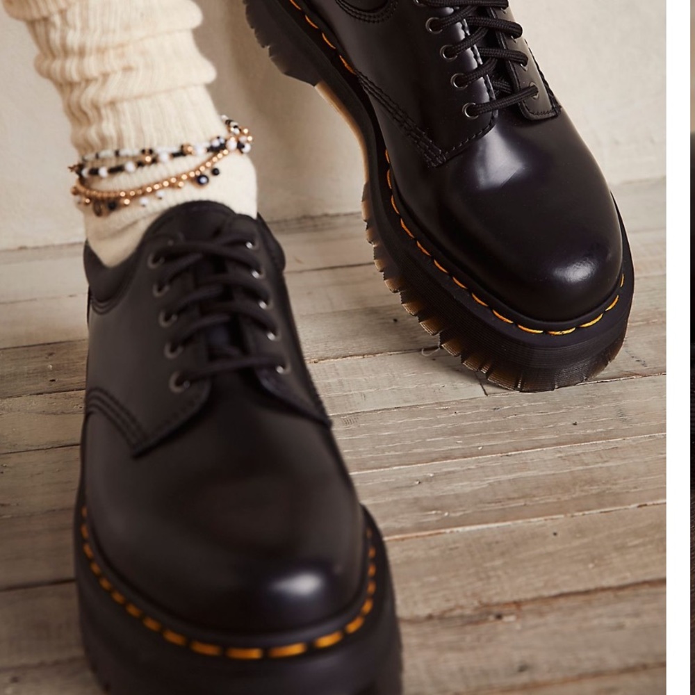 platform quad oxford shoes